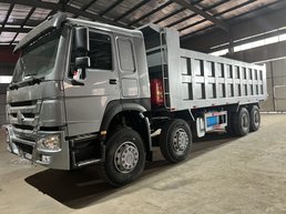 Silver grey HOWO 8x4 dump truck, HOWO-D03, photo 6